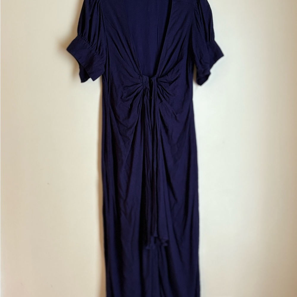 Free People Navy Maxi Dress